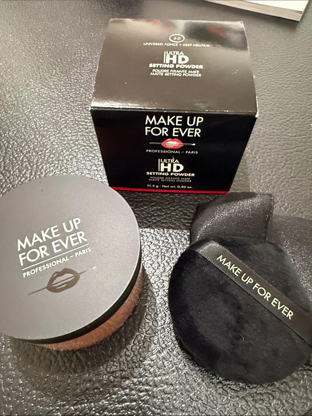 Makeup Forever Ultra HD Setting Powder - Translucent (Black Packaging)
